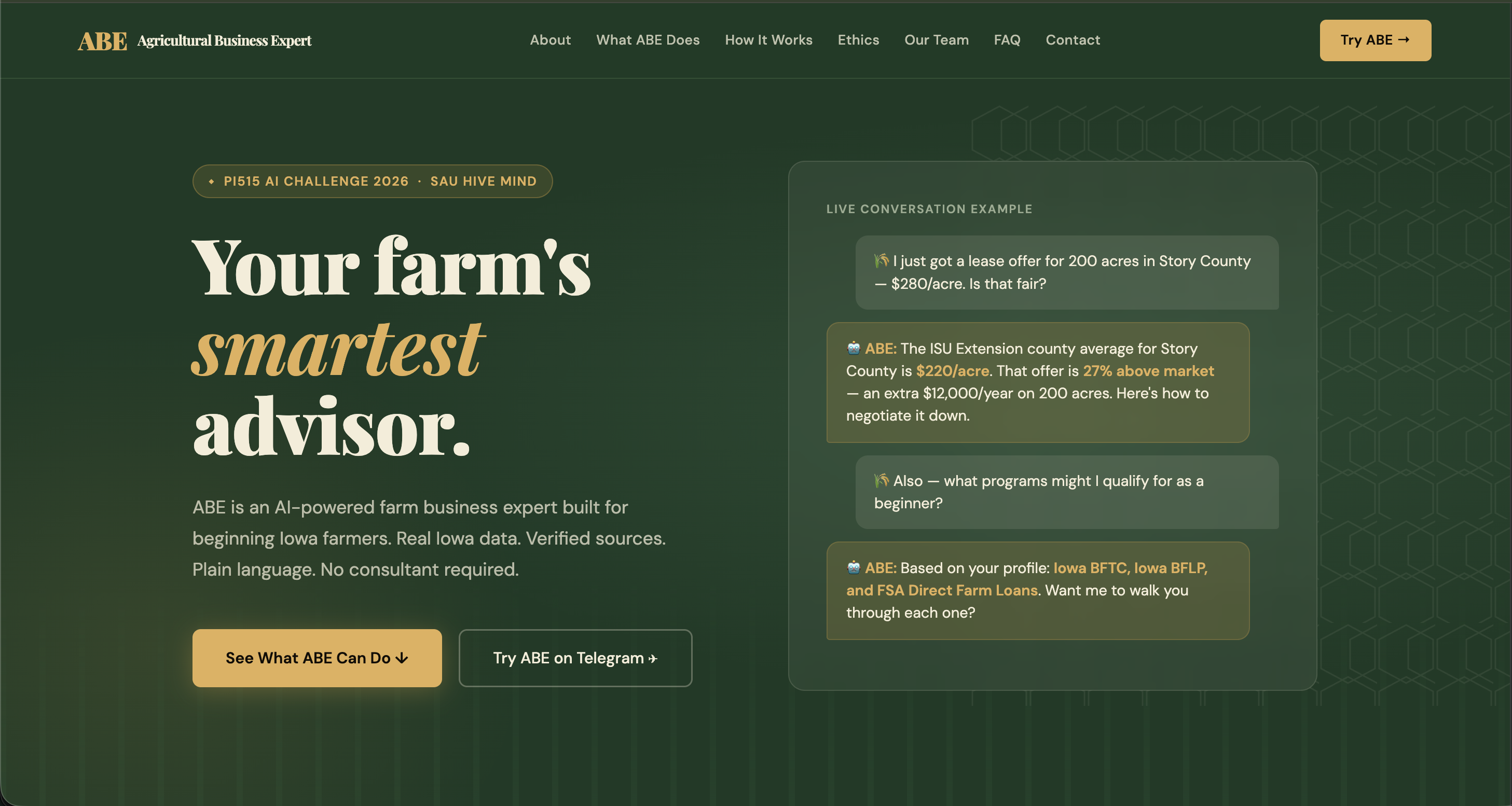 Agricultural Business Expert